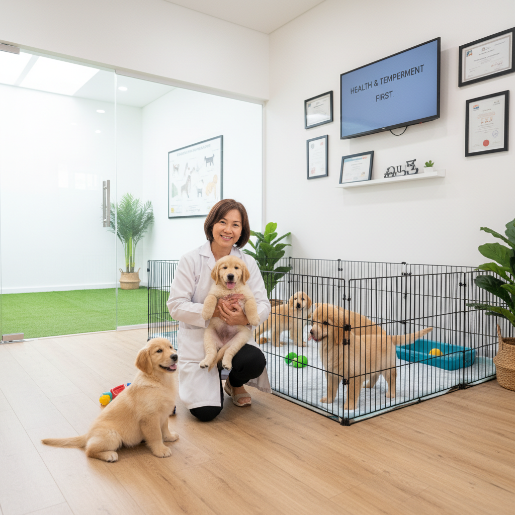 responsible dog breeder Singapore