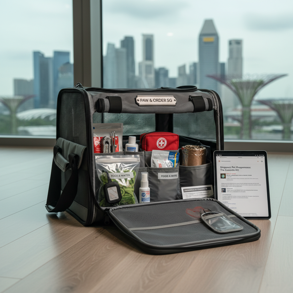 pet carrier emergency kit Singapore